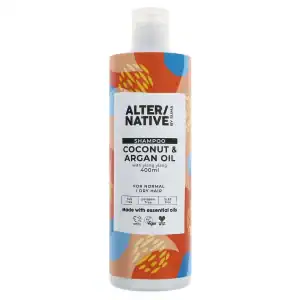 Alter/Native Coconut & Argan Shampoo for normal and dry hair, 400ml.