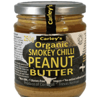 CARLEYS ORGANIC SMOKED CHILLI PEANUT BUTTER 250g