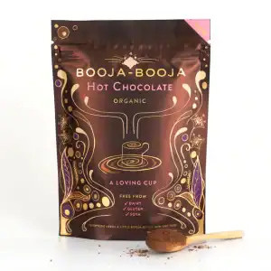 Organic Booja-Booja Hot Chocolate Powder.